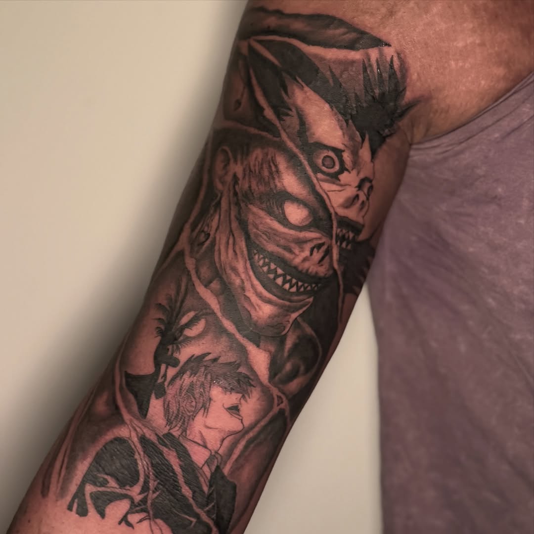 Tattoo by @inkbysyd โ realism, black_and_grey