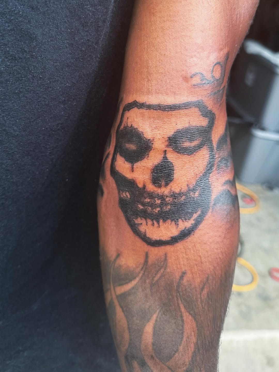 Tattoo by @tatwithmya — blackwork, illustrative