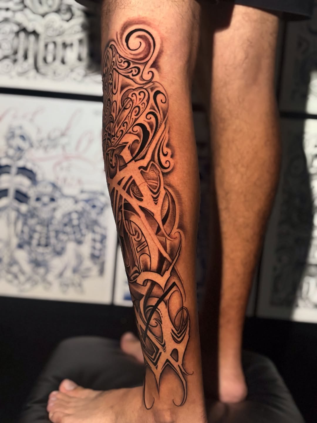 Tattoo by @toretattoo_311 — black_and_grey, ornamental
