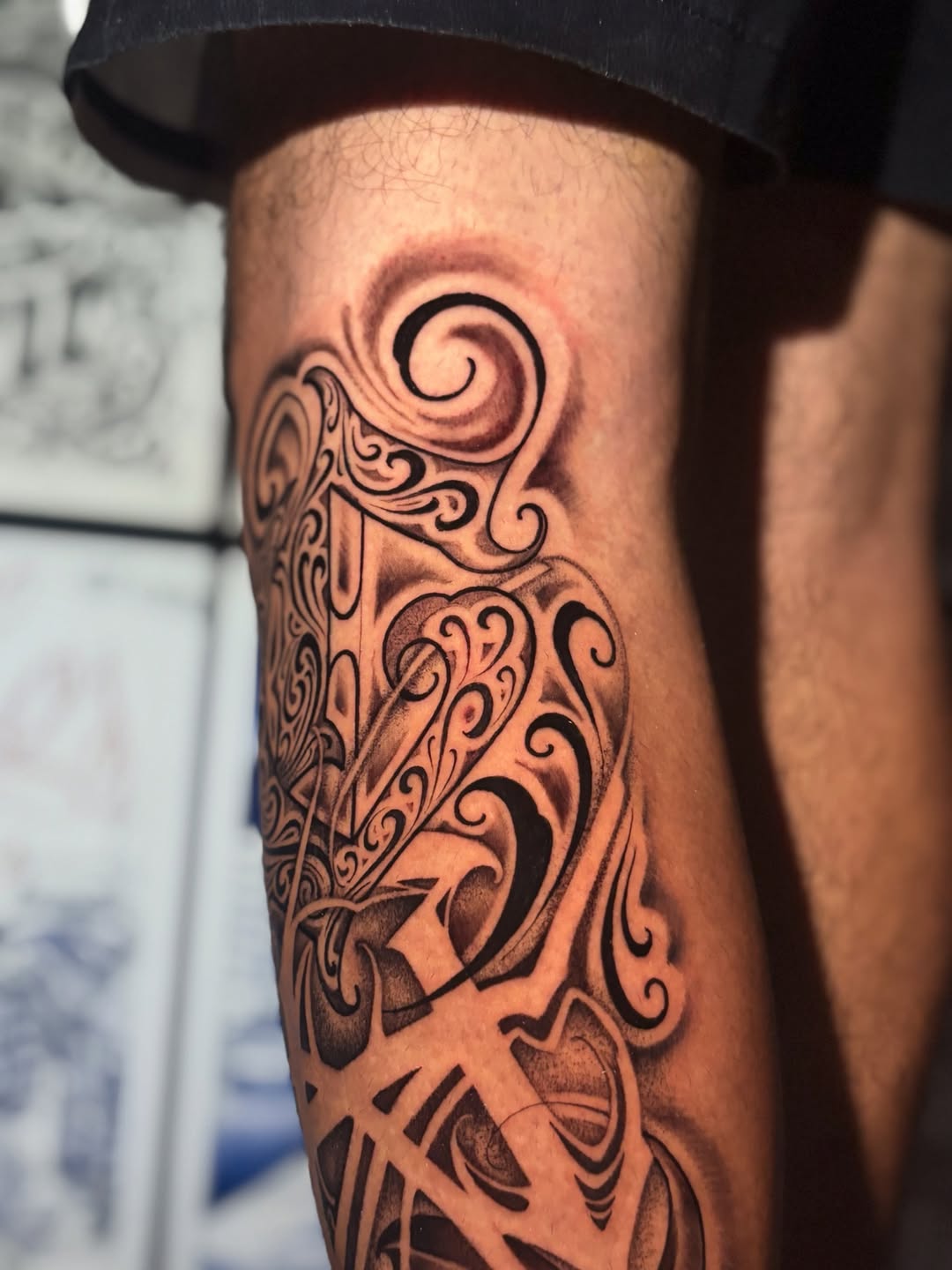 Tattoo by @toretattoo_311 — blackwork, geometric