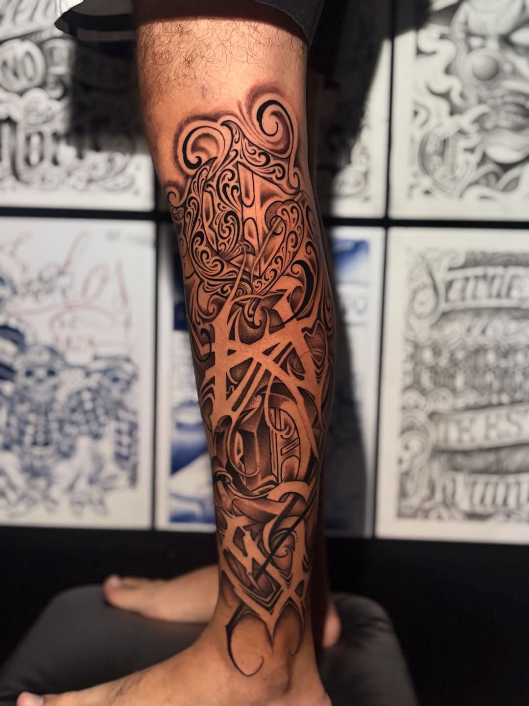 Tattoo by @toretattoo_311 — lettering_script, black_and_grey