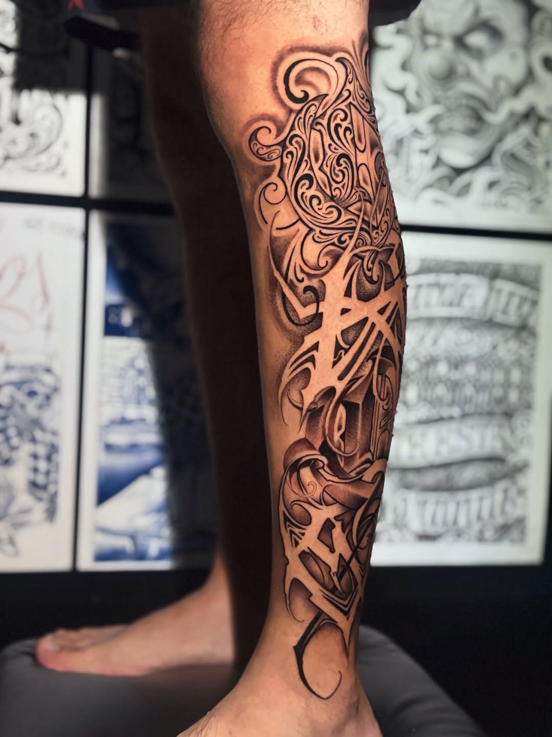 Tattoo by @toretattoo_311 — black_and_grey, ornamental