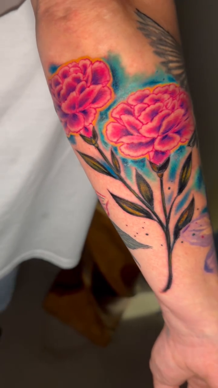 Tattoo by @todd_art_13 — illustrative, color
