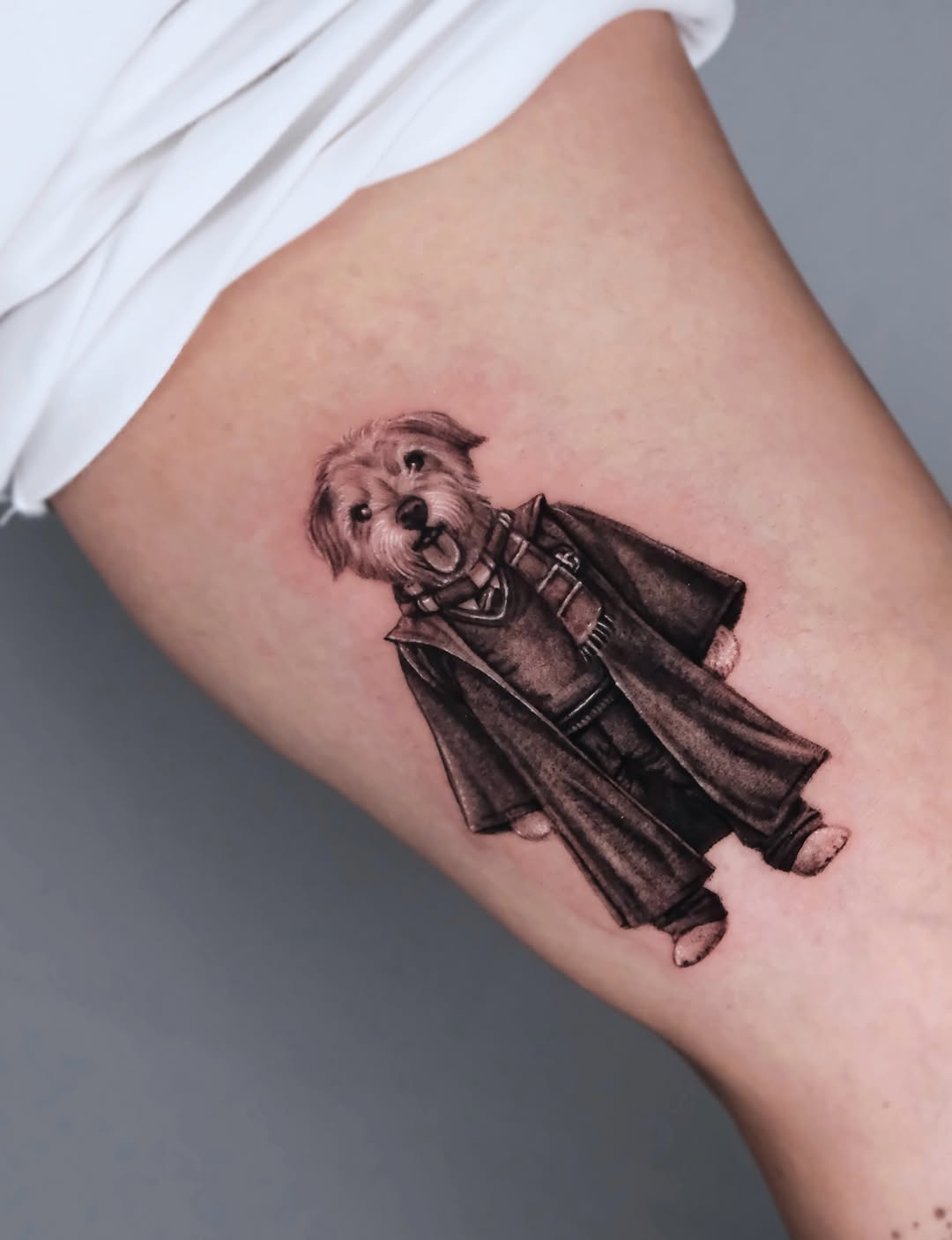 Tattoo by @da.an_tattooer — realism, black_and_grey