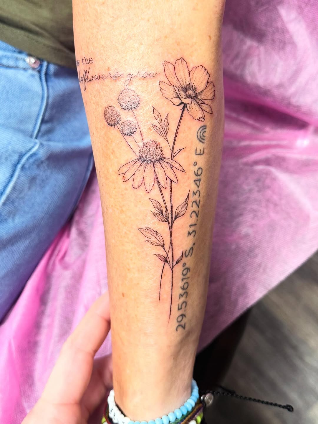 Tattoo by @makeup2.o_ — fine_line, lettering_script