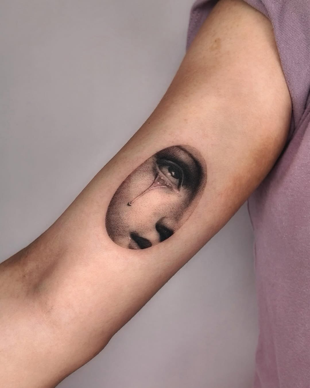 Tattoo by @tattedbygnyc — realism, black_and_grey