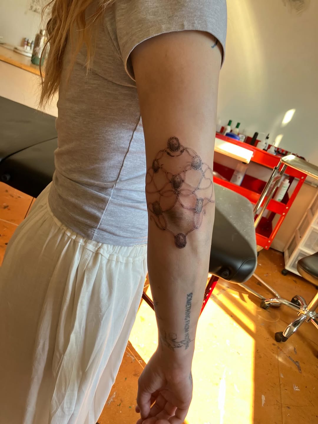 Tattoo by @sashkaciubara — fine_line, ornamental