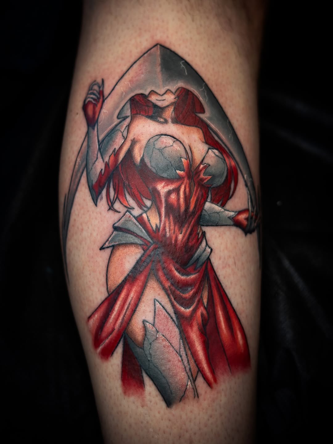Tattoo by @cazztro.tattoo โ new_school, anime