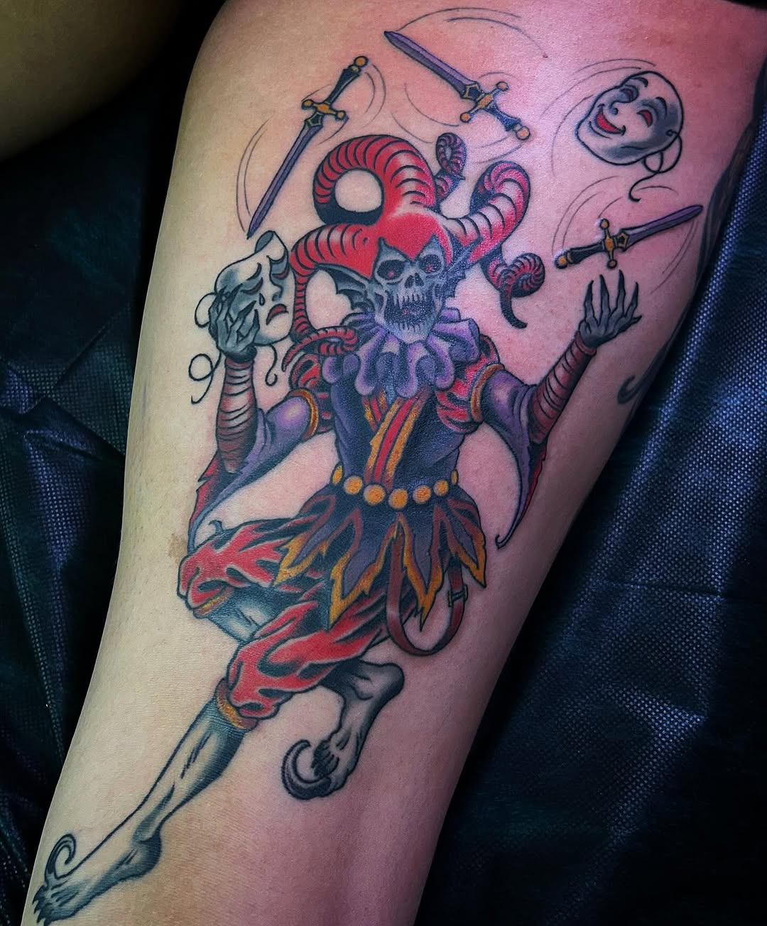 Tattoo by @mountains_of_flesh — american_traditional, neo_traditional