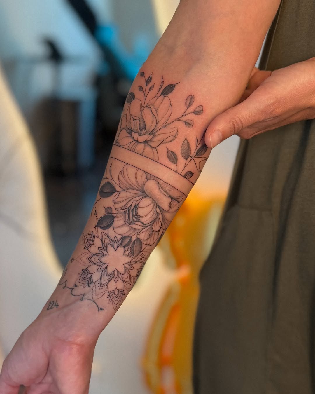 Tattoo by @danielmontoyaart โ fine_line, illustrative