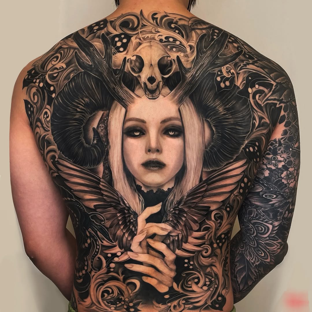Tattoo by @tattooel_light โ realism, black_and_grey