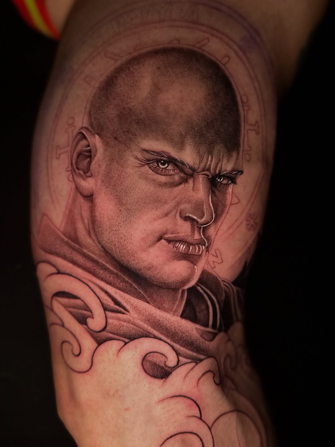 Tattoo by @godspeed.marsh — realism, black_and_grey
