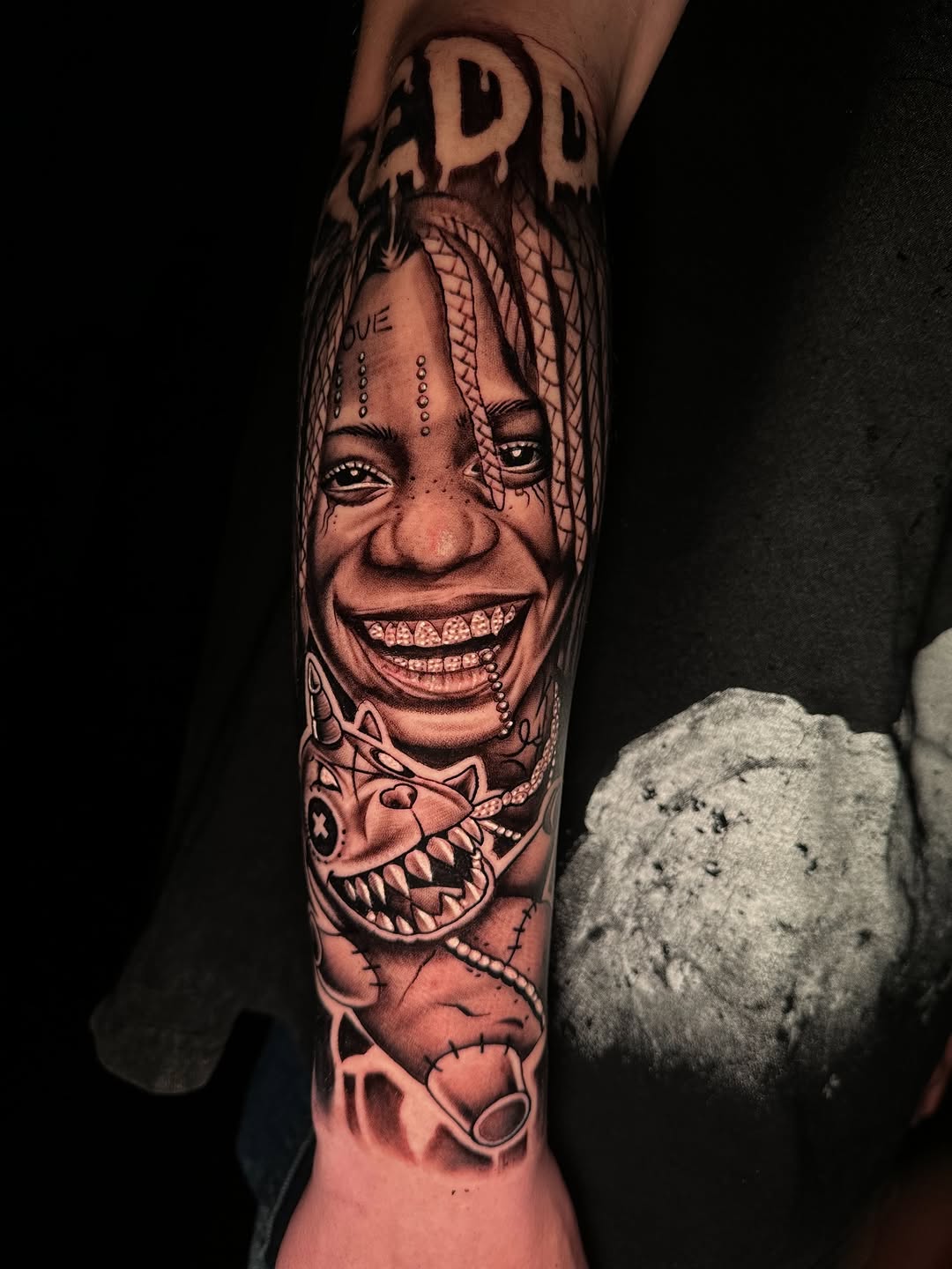 Tattoo by @godspeed.marsh — realism, black_and_grey