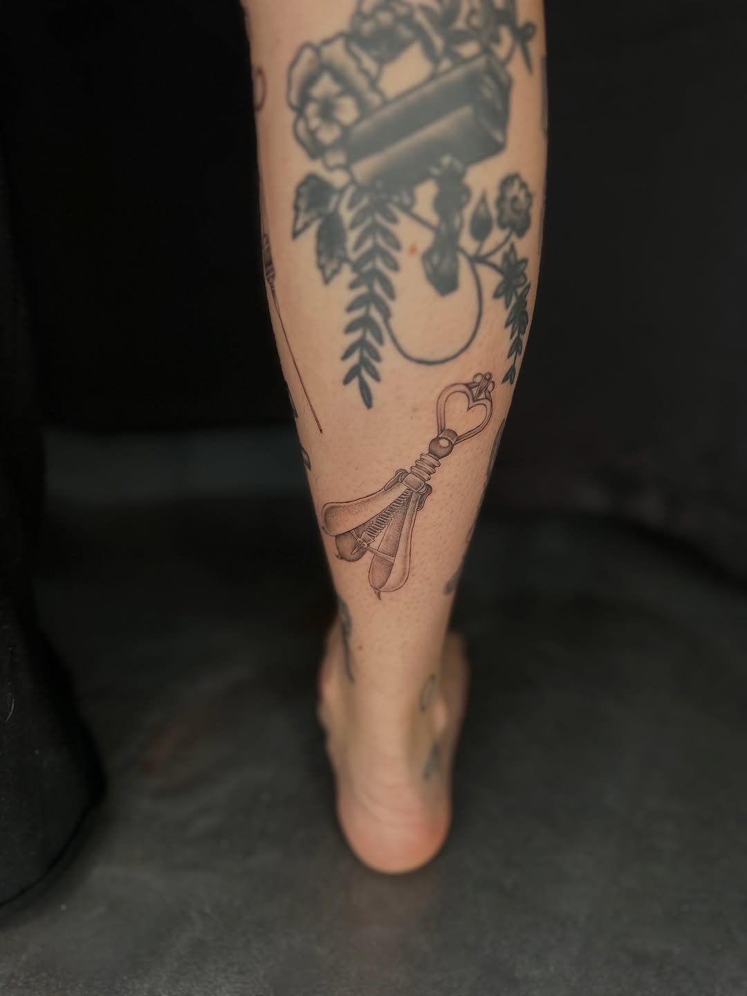 Tattoo by @allhailtattoos_ — fine_line, black_and_grey