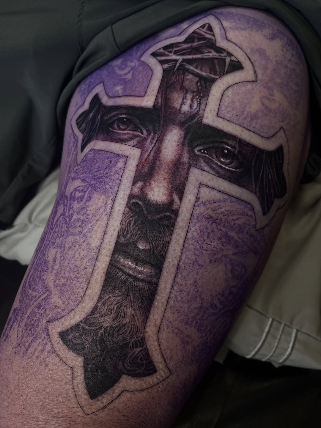 Tattoo by @vicentetattoos β realism, black_and_grey