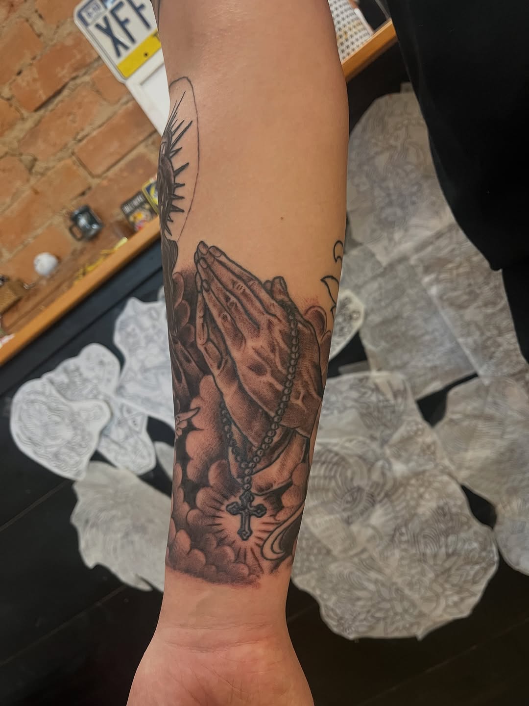 Tattoo by @jcridlin.tattoo — black_and_grey, realism