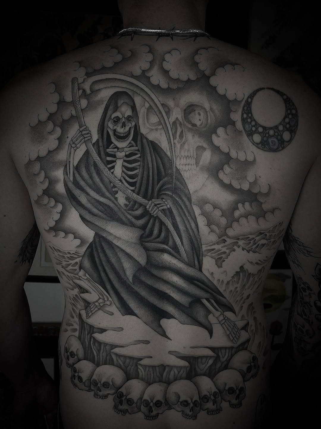 Tattoo by @linahsiaotattoo — black_and_grey, realism