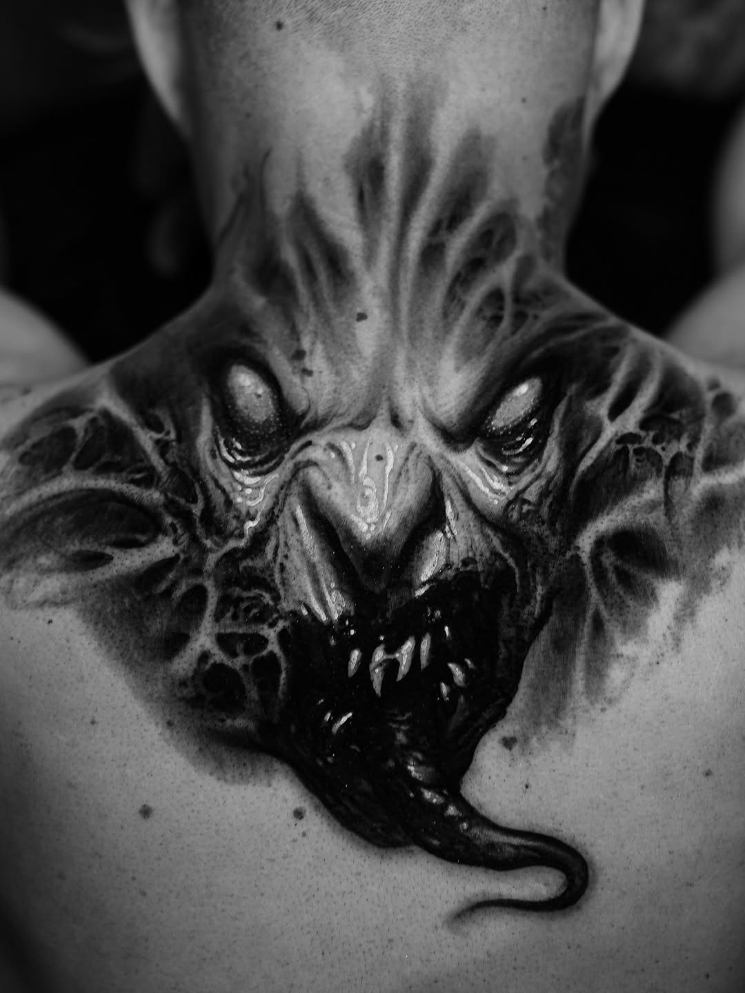 Tattoo by @david.jorquera β dark_realism, black_and_grey