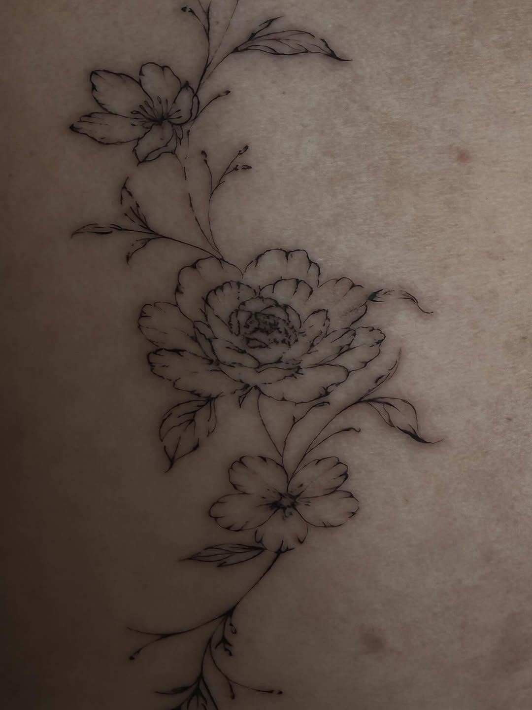 Tattoo by @red_rosalie_ โ fine_line, illustrative