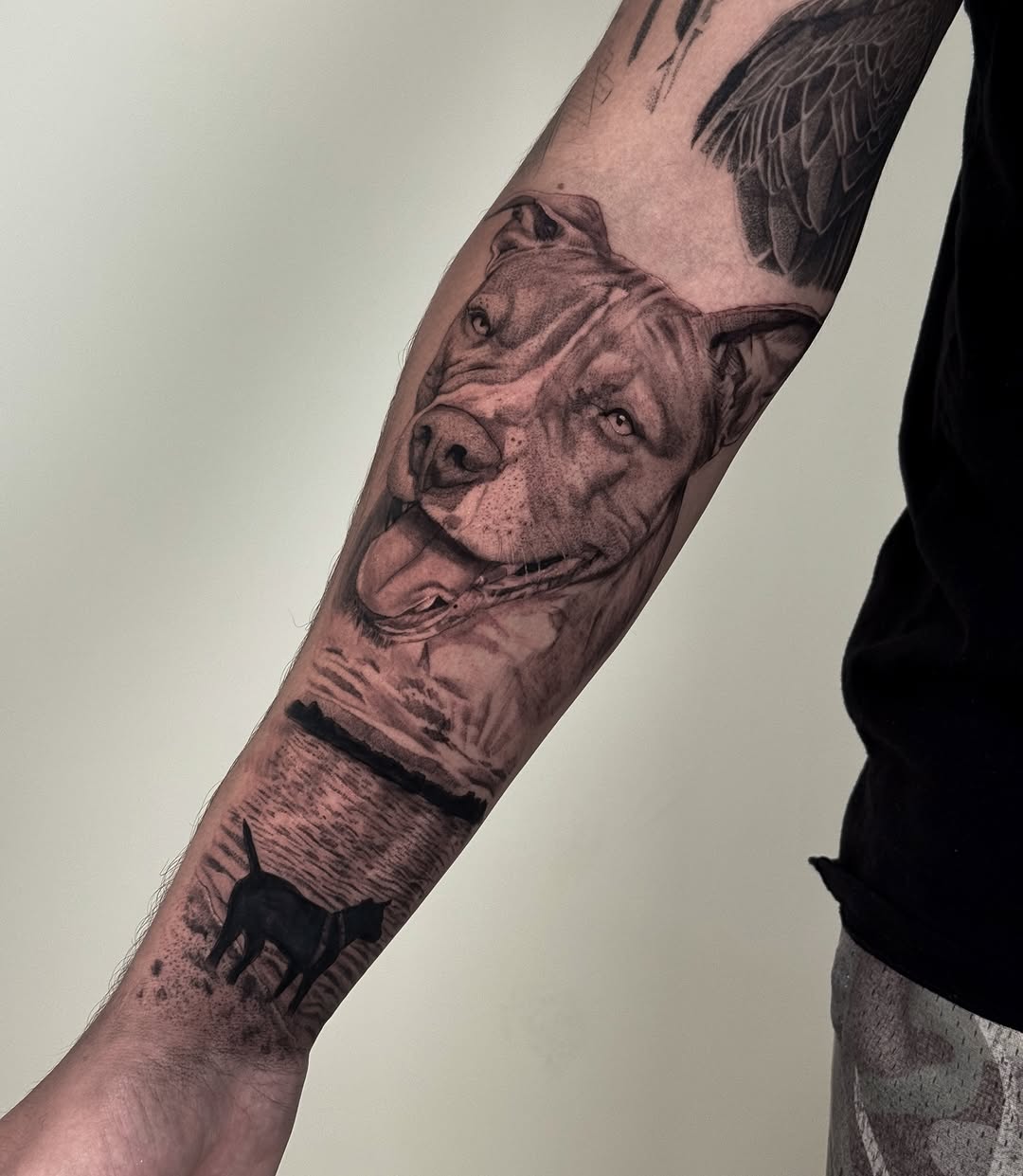 Tattoo by @brisiainks โ realism, black_and_grey