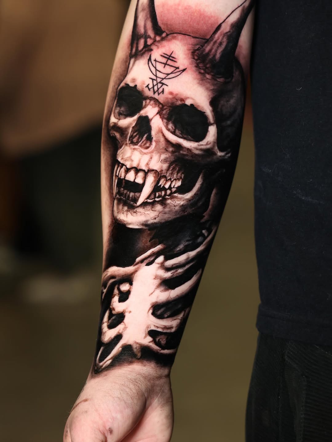 Tattoo by @joe_antonio_tattoos — realism, dark_realism