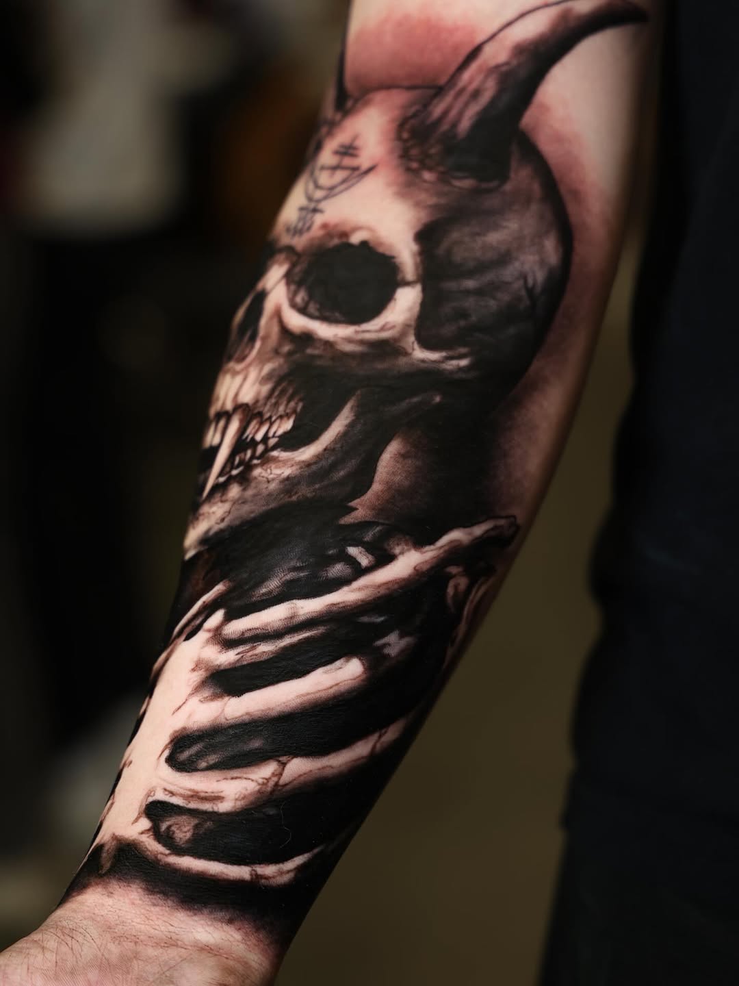 Tattoo by @joe_antonio_tattoos — realism, dark_realism