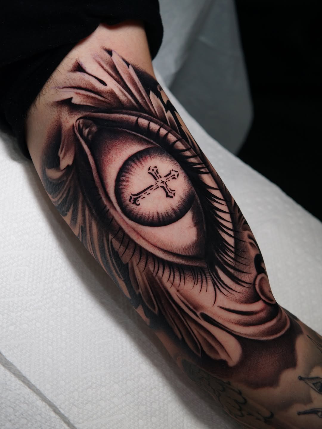 Tattoo by @tattoos.by.cristian — black_and_grey, realism