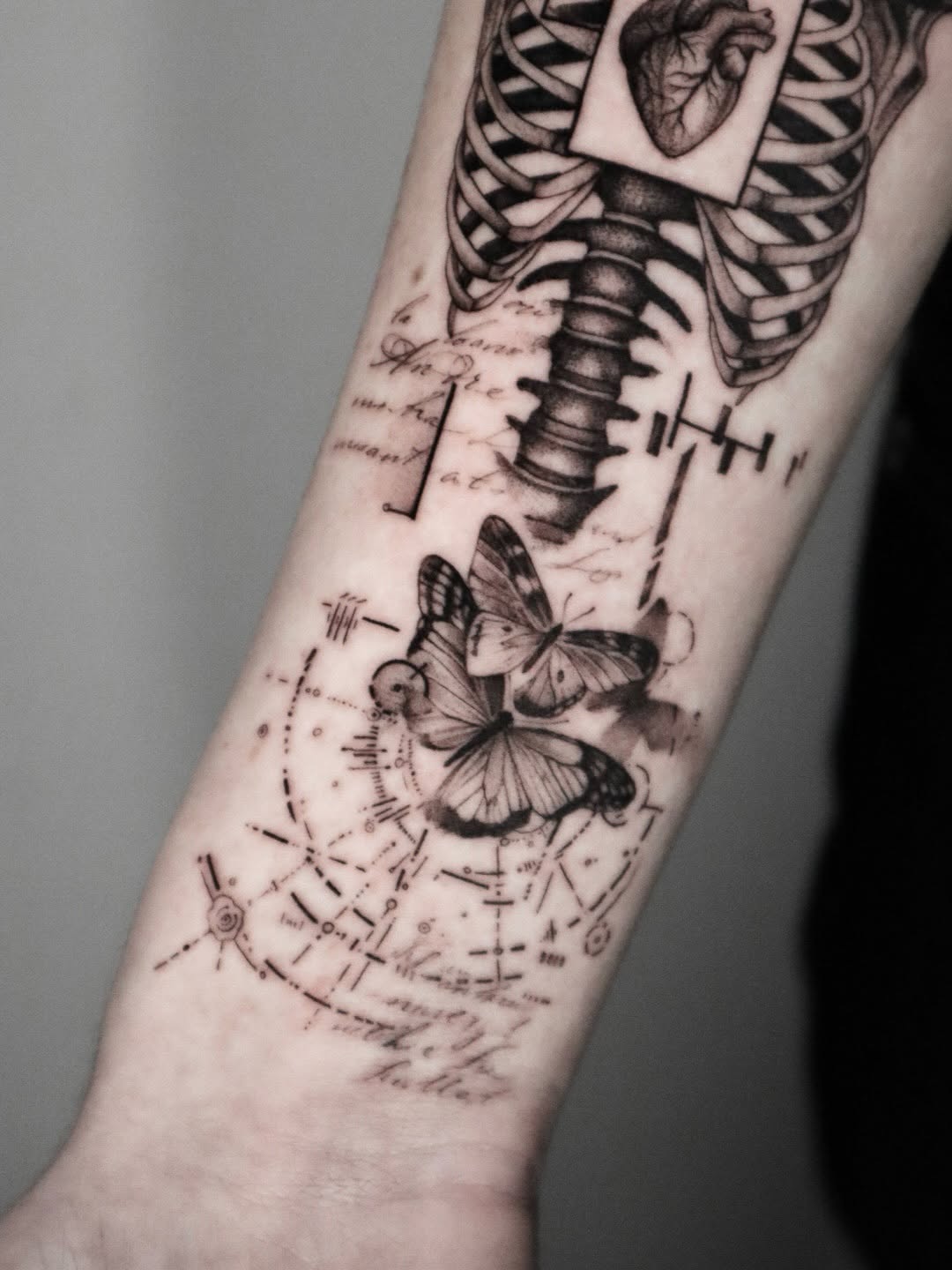 Tattoo by @rit13_ink — black_and_grey, realism
