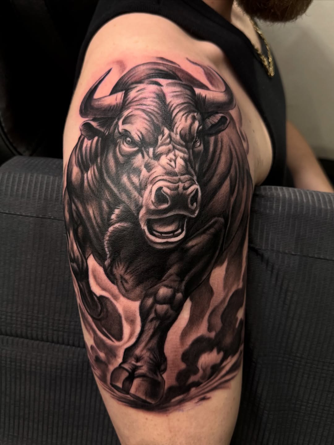Tattoo by @eddiesart โ realism, black_and_grey