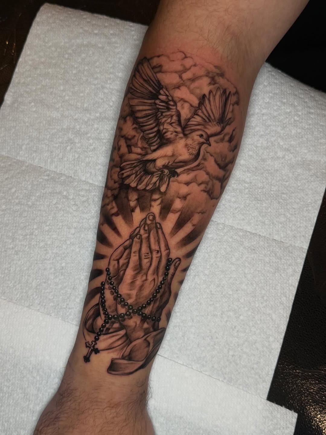Tattoo by @bellyink_ — realism, black_and_grey