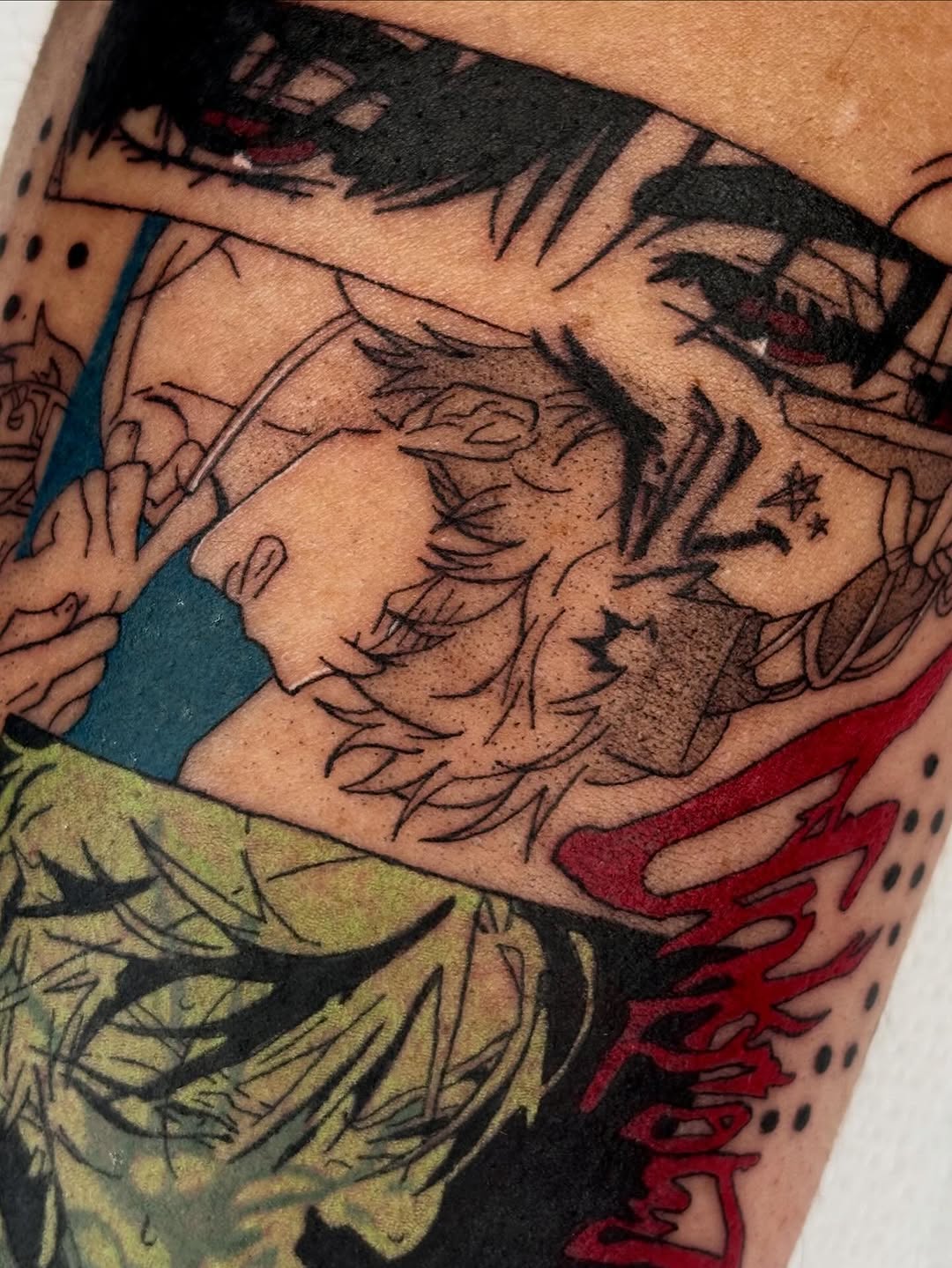 Tattoo by @chuuyainks — anime