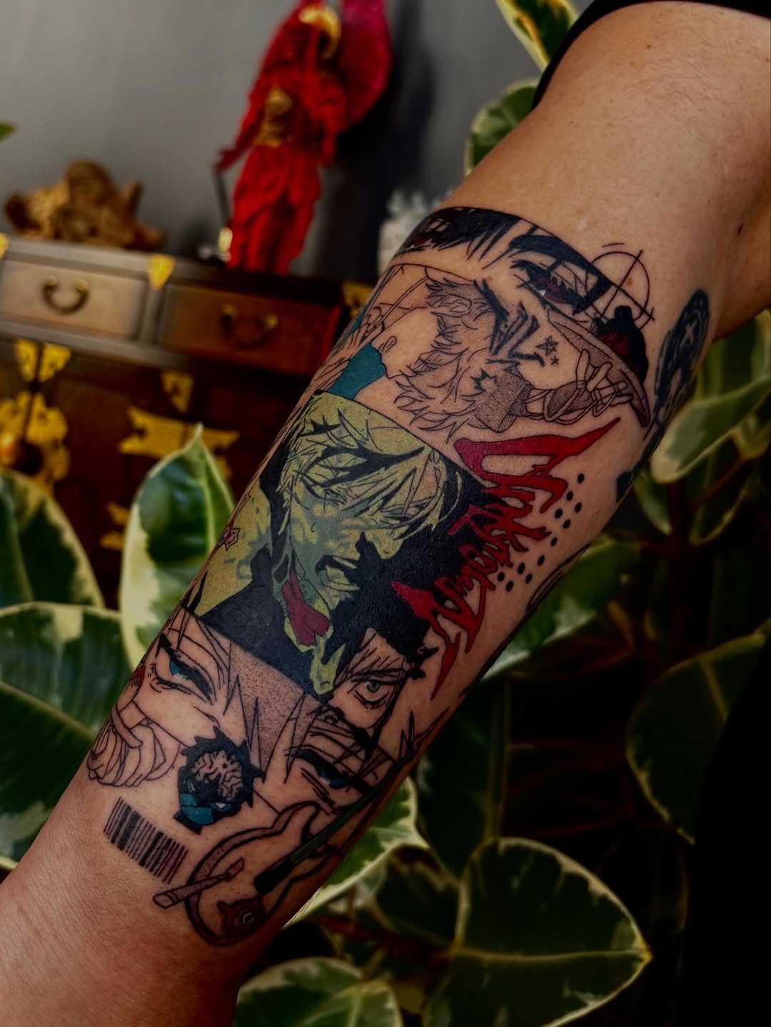 Tattoo by @chuuyainks — anime