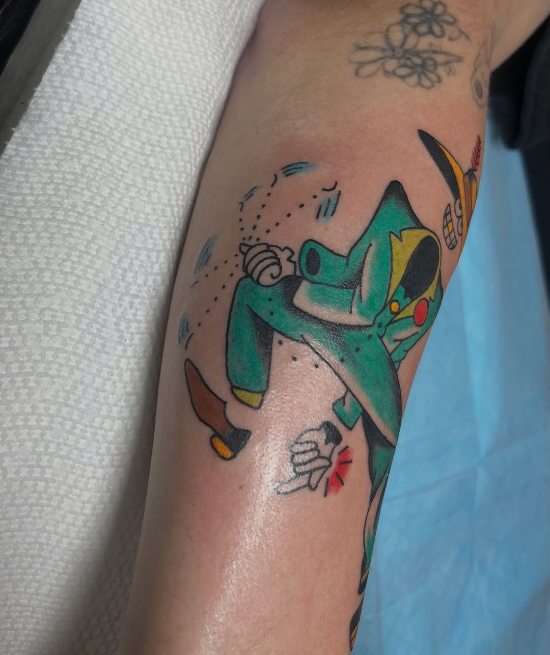 Tattoo by @tatt2tay — illustrative, new_school