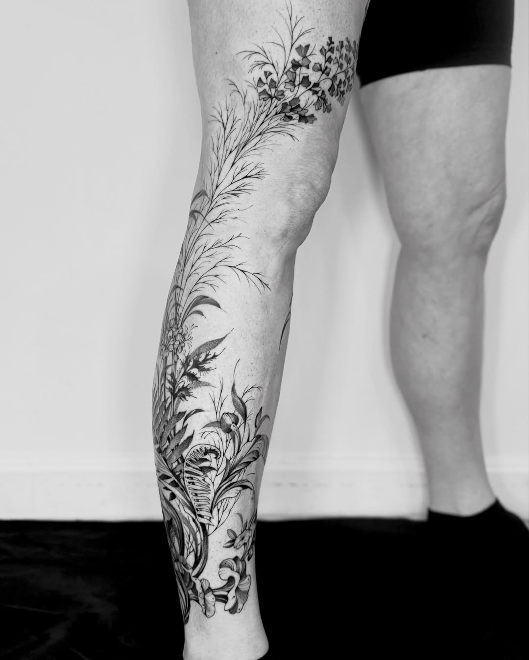 Tattoo by @aarchitattoo — black_and_grey, fine_line