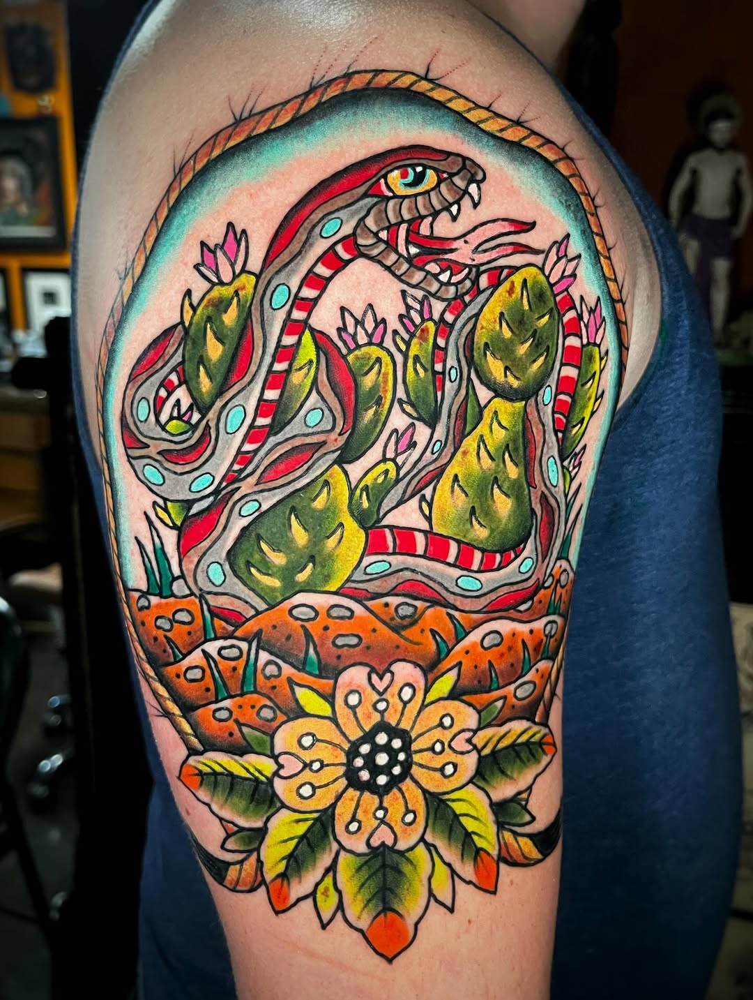 Tattoo by @gilly_gonzo — american_traditional