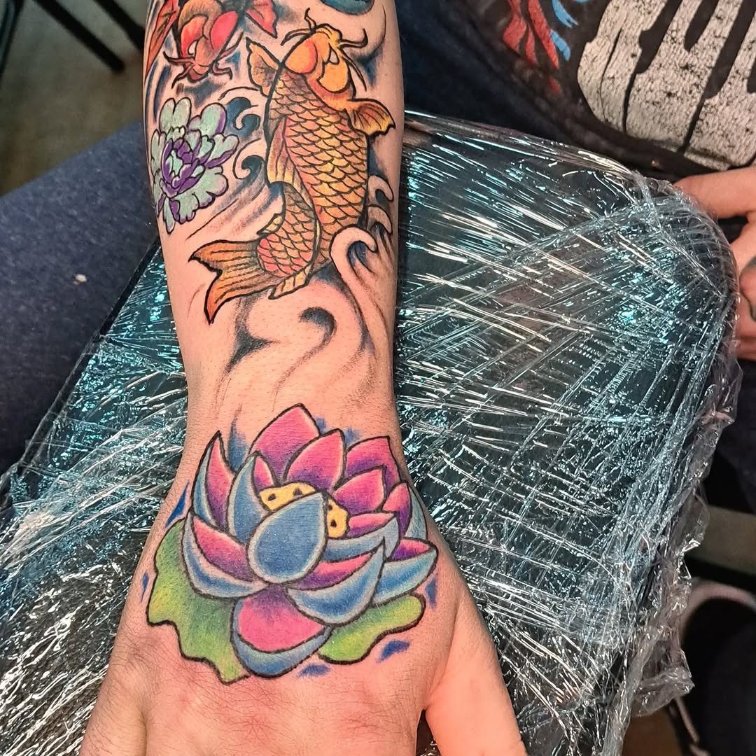 Tattoo by @lucast48 — japanese_irezumi, new_school