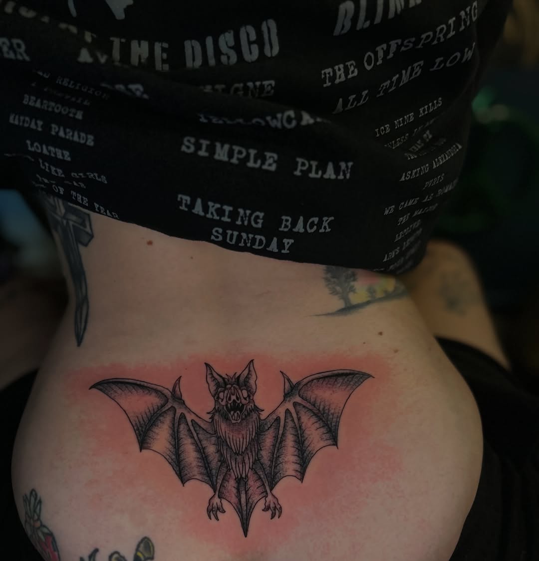 Tattoo by @torreyinks — black_and_grey, illustrative