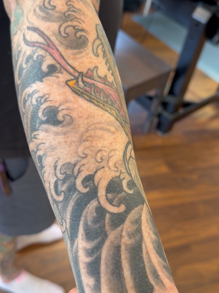 Tattoo by @ryanwiebusch_tattoo β japanese_irezumi, black_and_grey