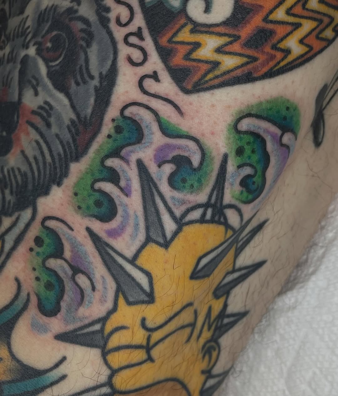 Tattoo by @shorezumi โ american_traditional, illustrative