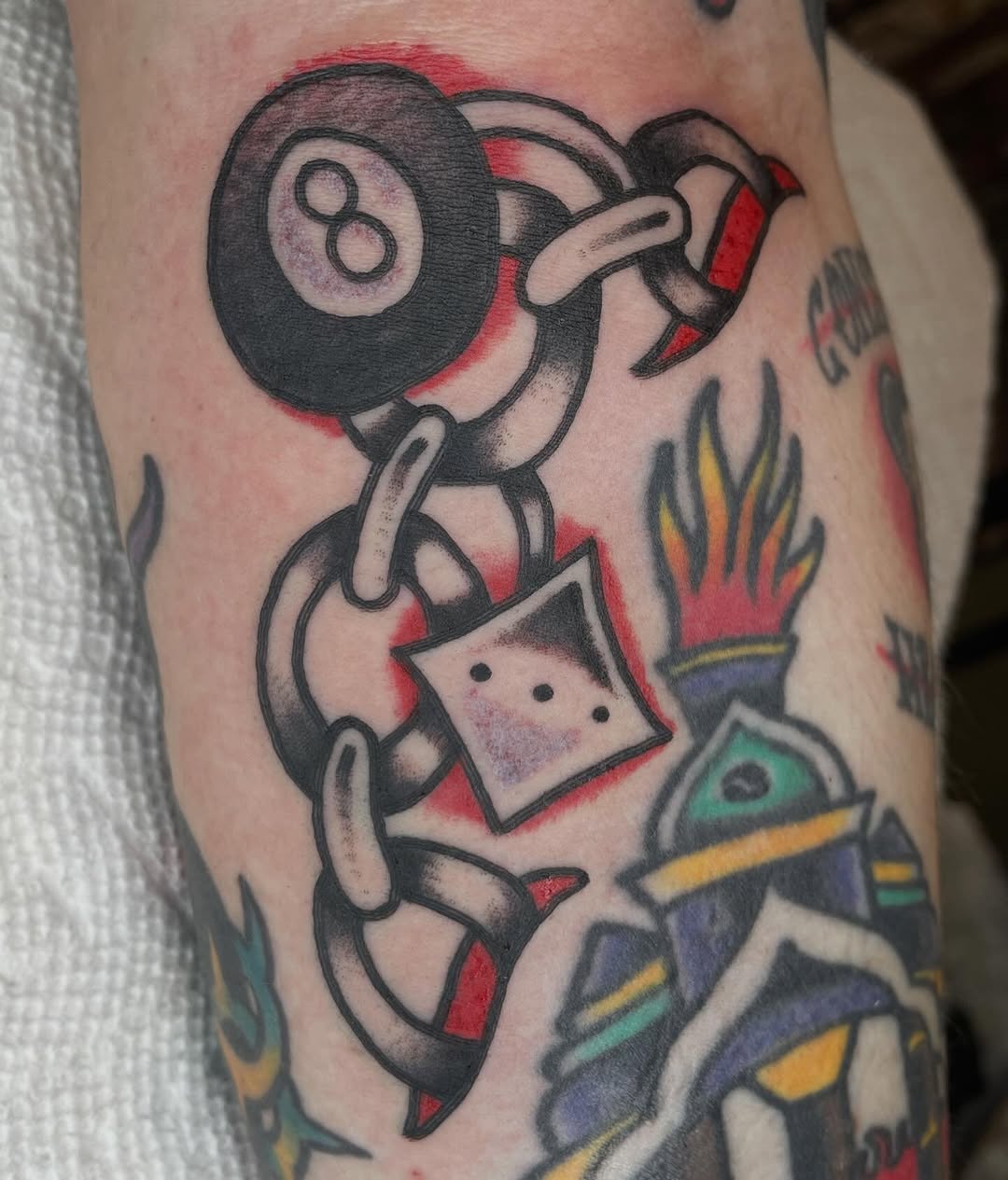 Tattoo by @shorezumi โ american_traditional, illustrative