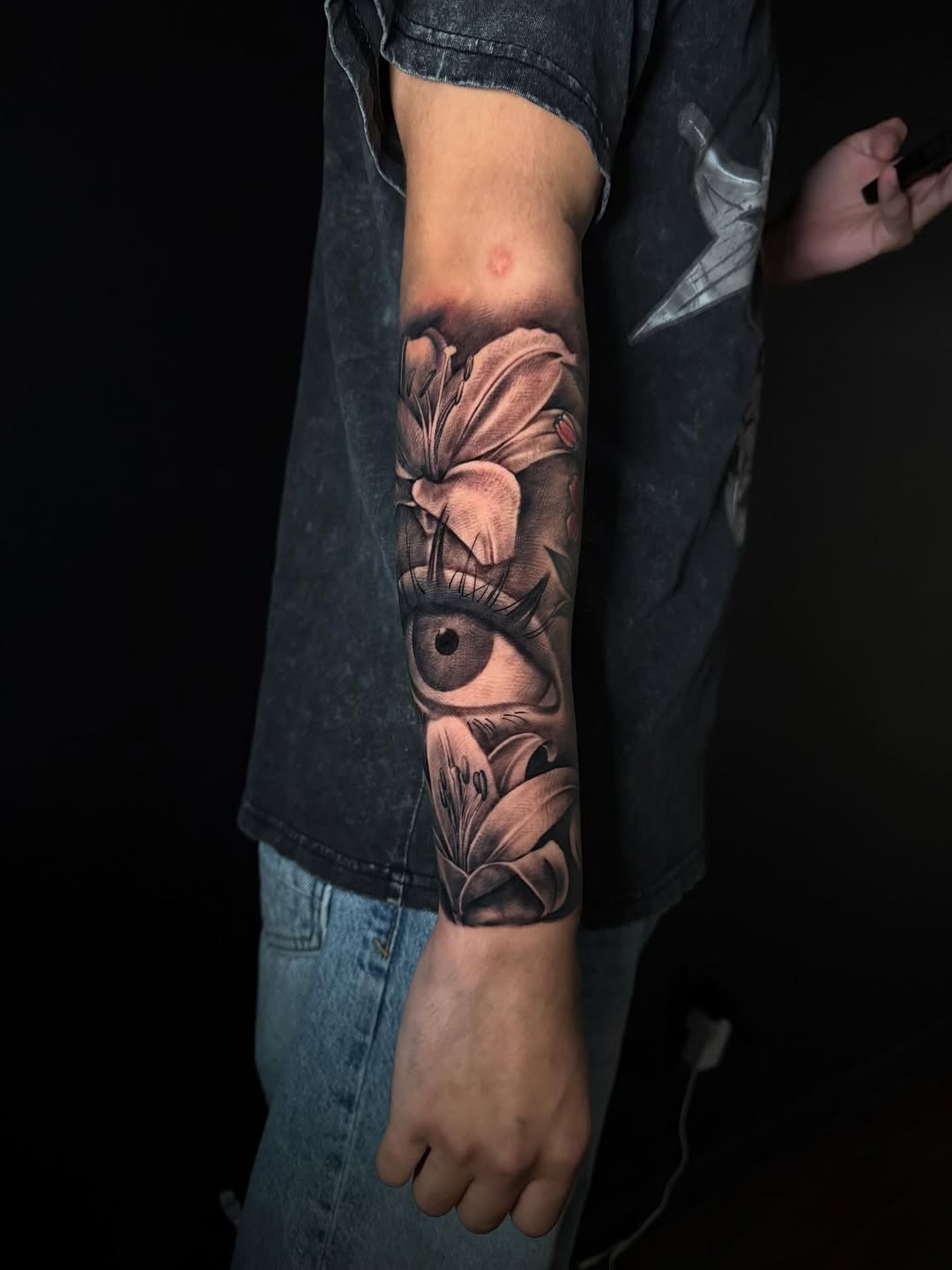 Tattoo by @georgetattooartist — black_and_grey, realism