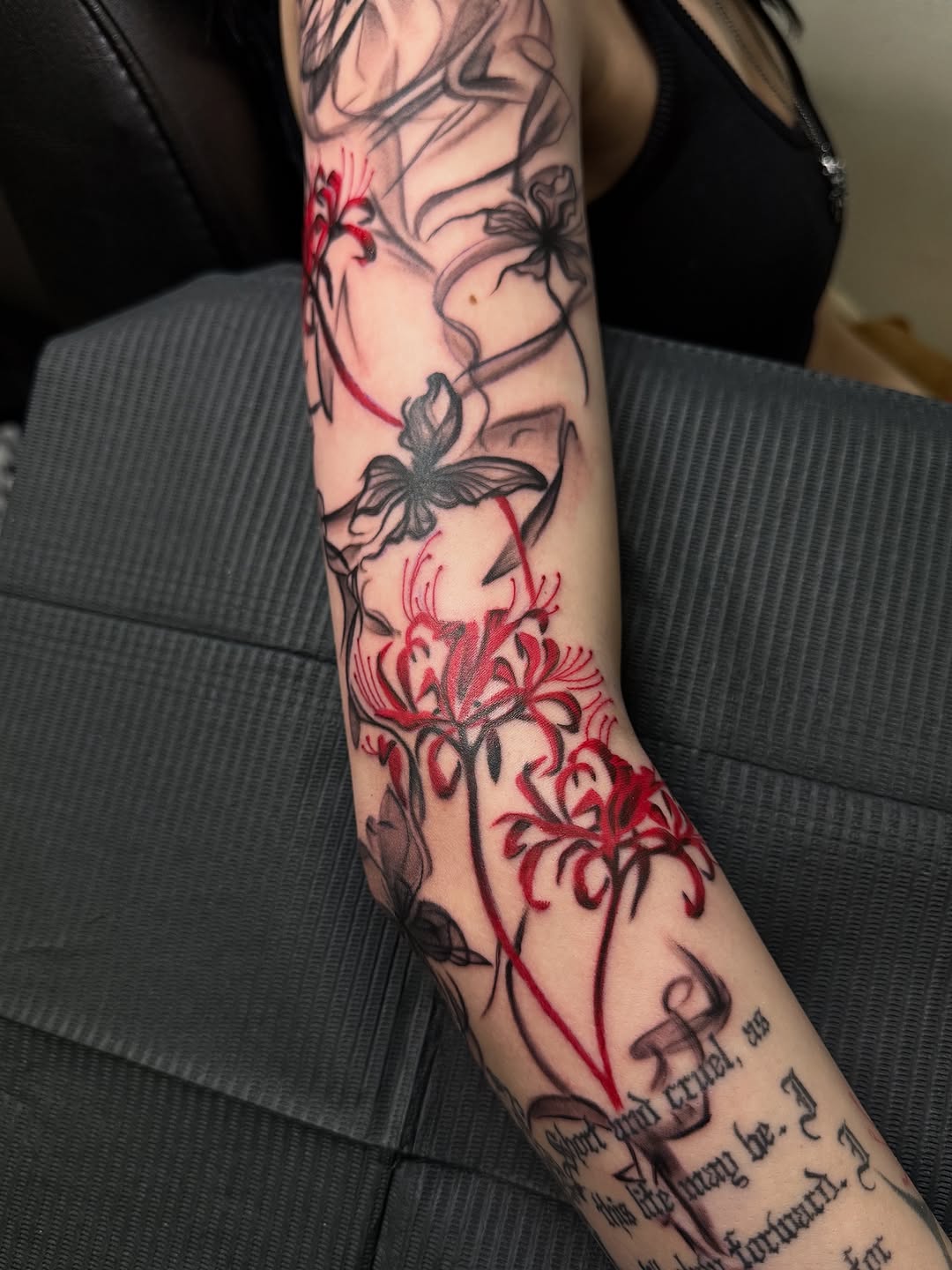 Tattoo by @eddiesart โ black_and_grey