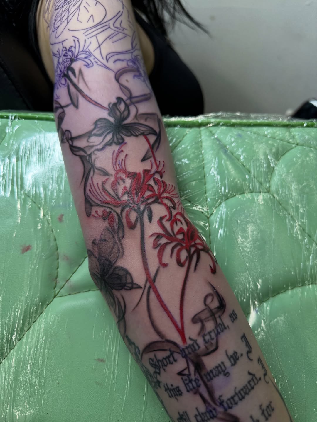 Tattoo by @eddiesart โ black_and_grey