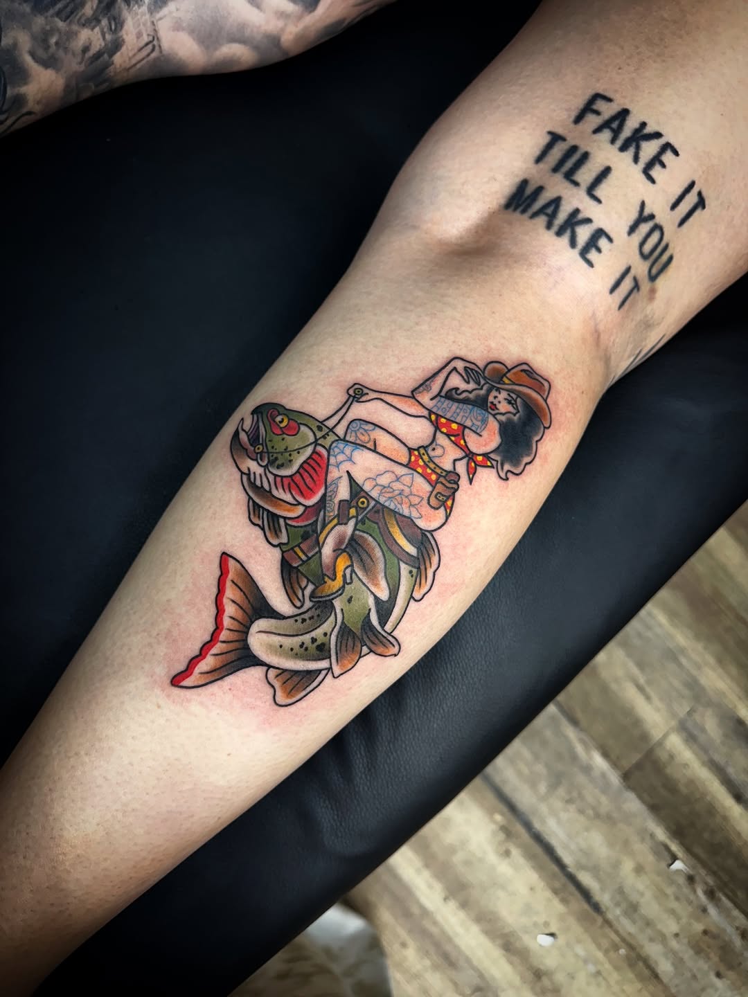 Tattoo by @pink.tattoos_ — american_traditional, neo_traditional