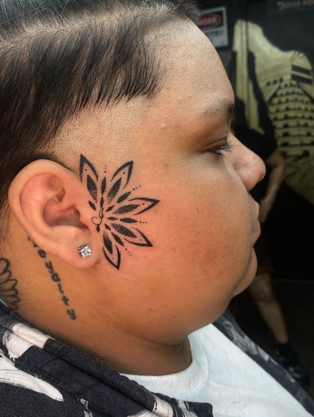 Tattoo by @inkxirv — dotwork, geometric
