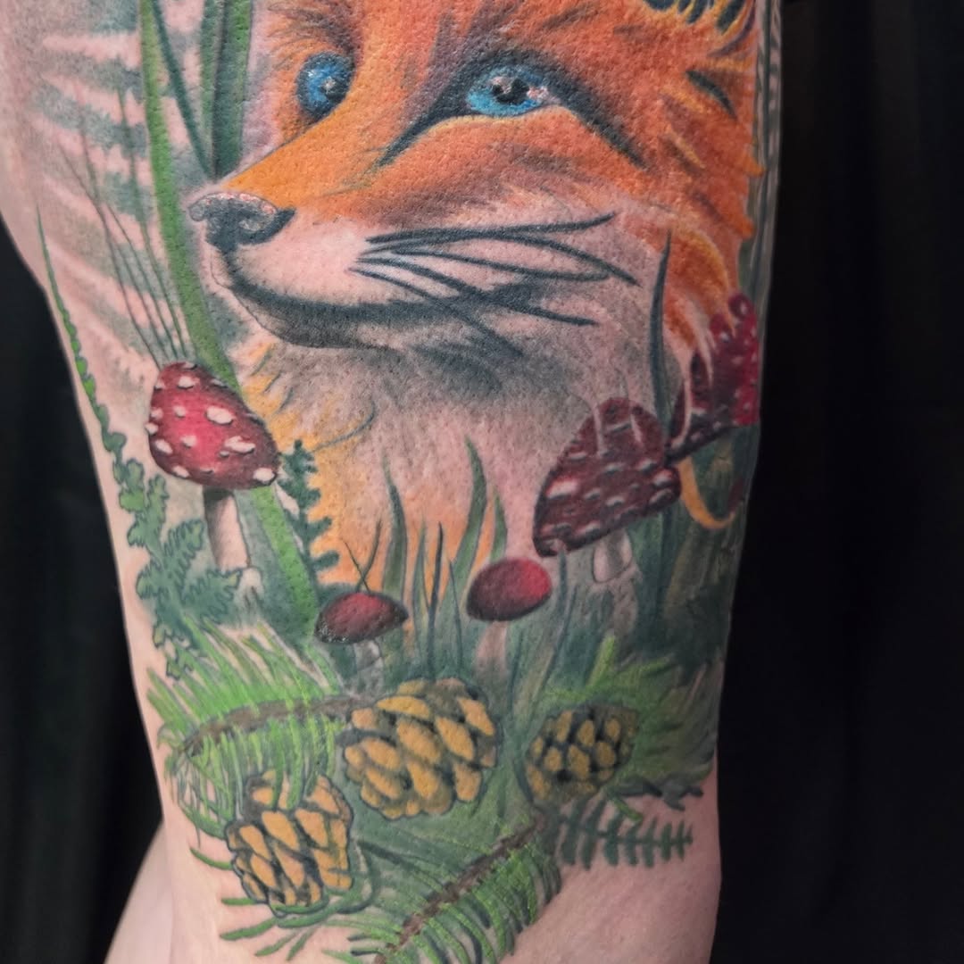 Tattoo by @jousmile_tattoos — realism, color