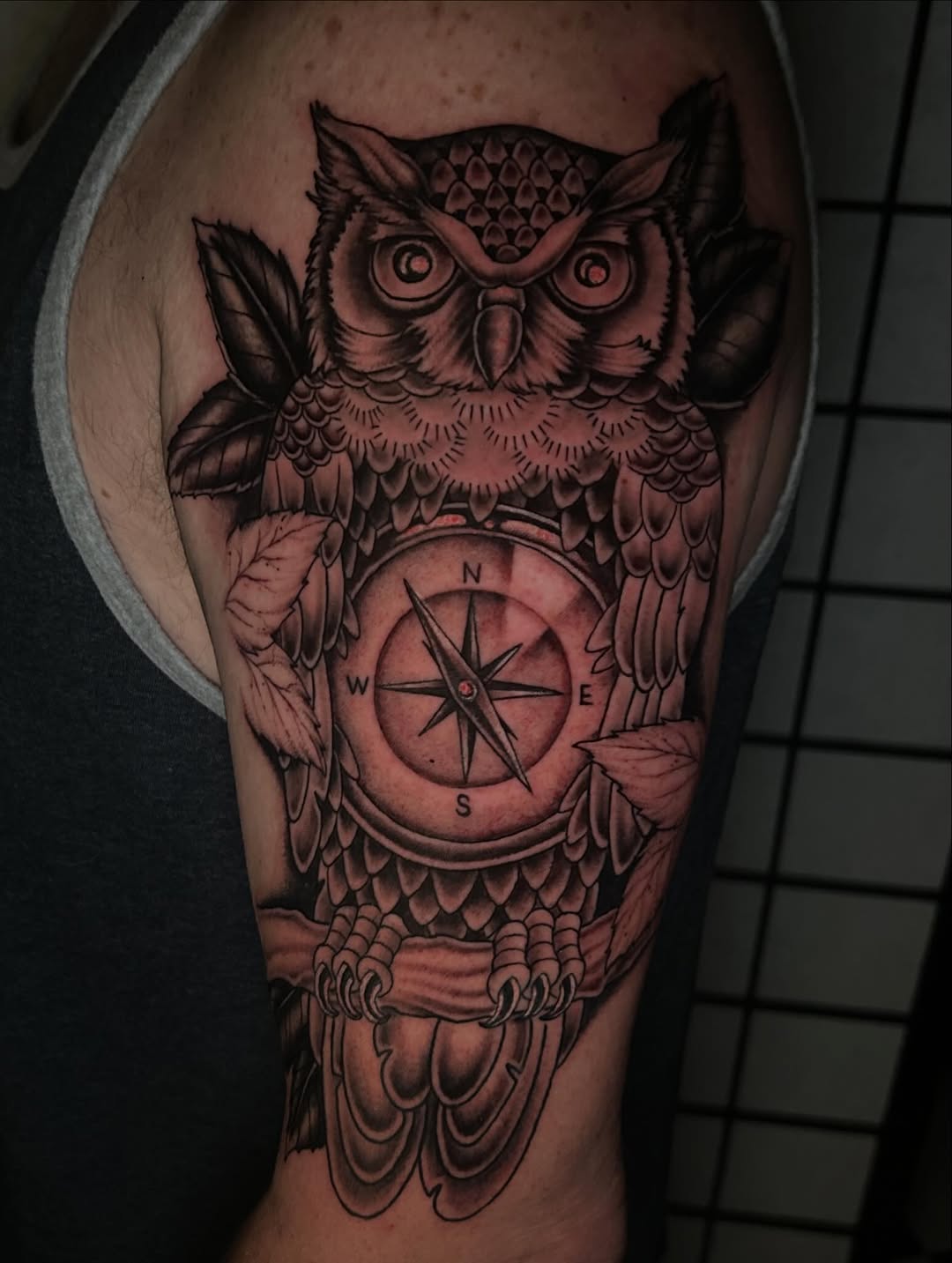 Tattoo by @camdentuttletattoos — black_and_grey, realism