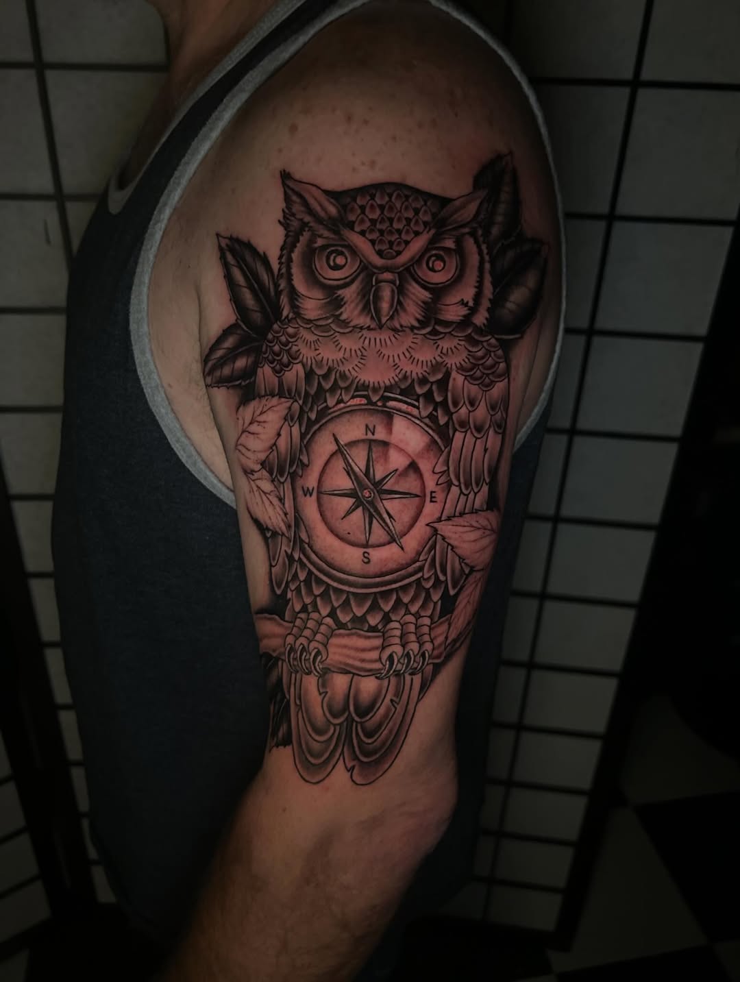 Tattoo by @camdentuttletattoos — realism, black_and_grey