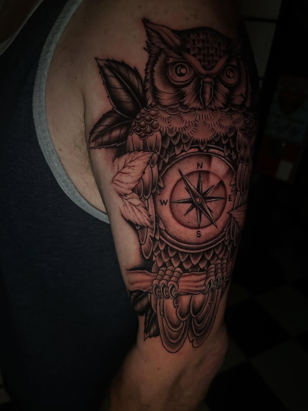 Tattoo by @camdentuttletattoos — black_and_grey, realism