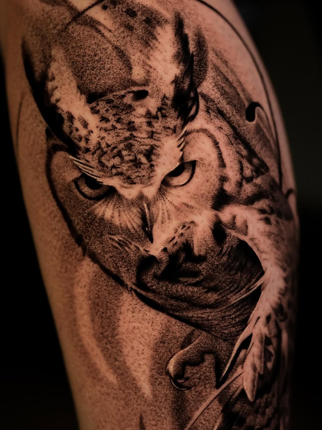 Tattoo by @nikitka.heretic — realism, black_and_grey